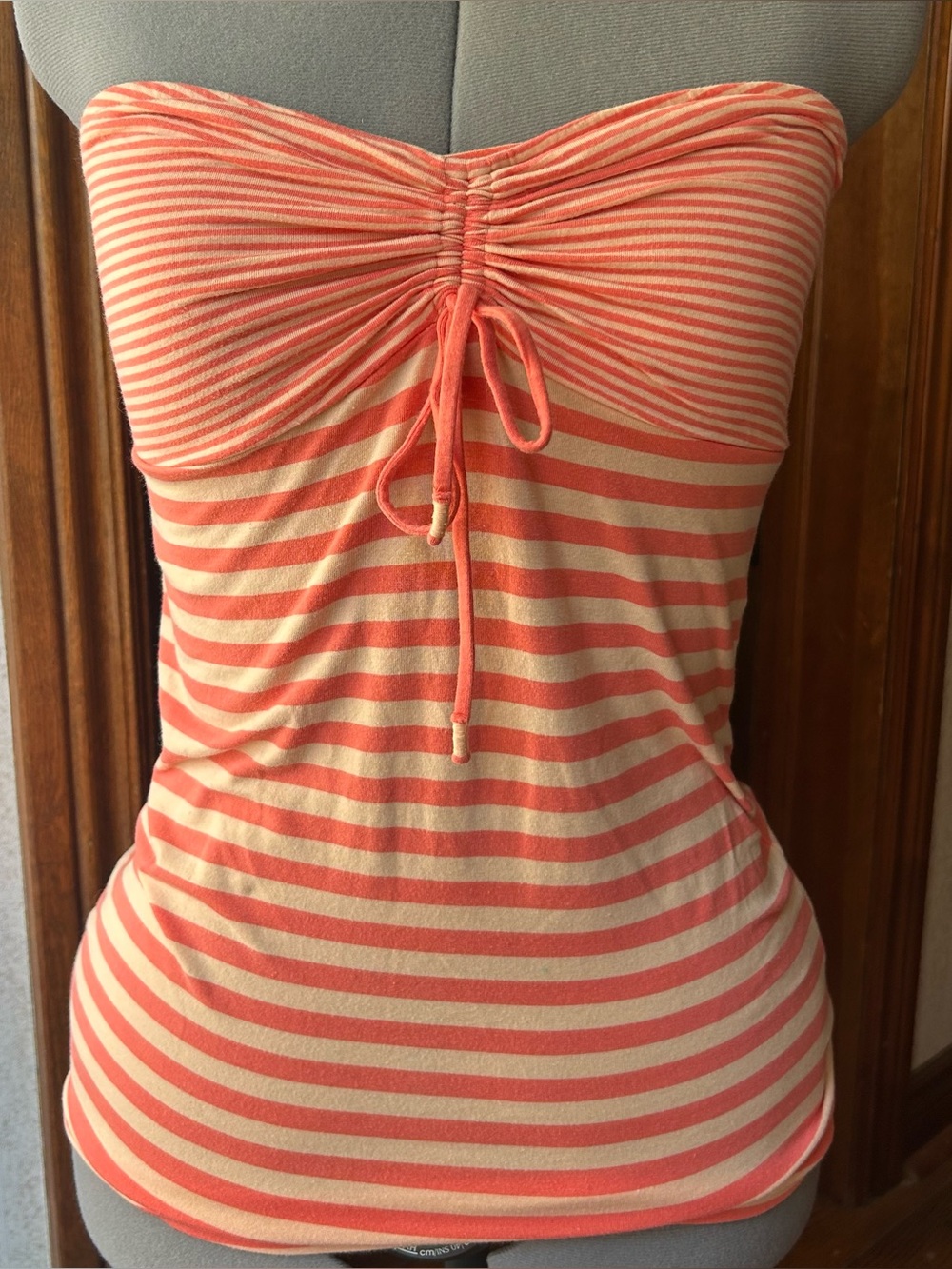 Y2K Striped Tube Top from Garage
